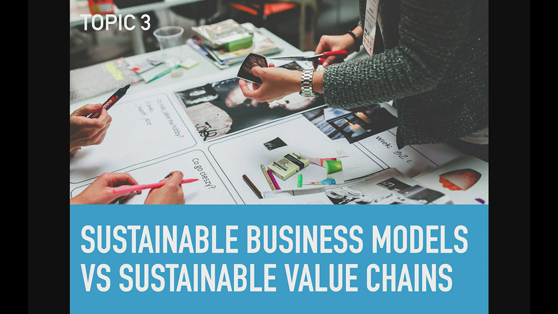 'Video thumbnail for Sustainable Value Chain'