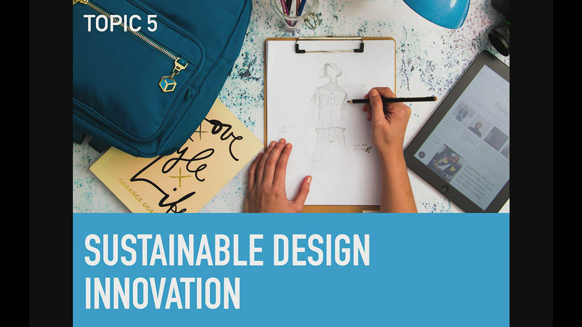 'Video thumbnail for Sustainable Design Innovation'