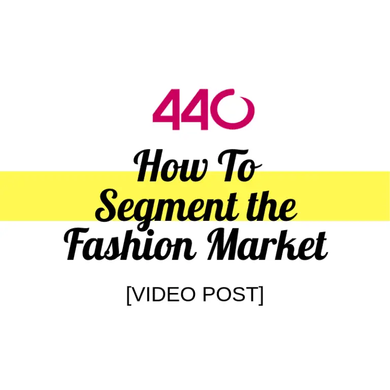 how to segment the fashion market
